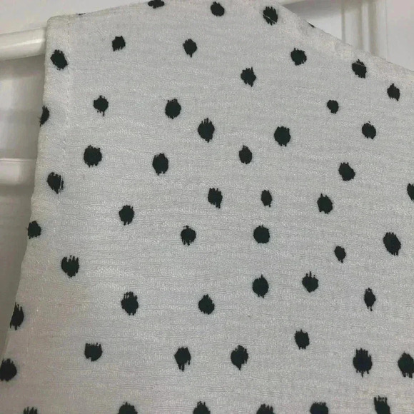 Renee C. Tank  Top Polka Dots White & Black Size Small - Picture 14 of 16